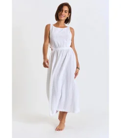 Banana Moon Chique witte lange jurk HELOISE CHERYLL white Online