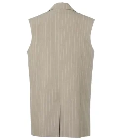 Mart Visser Chloe Gilet Zand / Offwhite multicolor Clearance