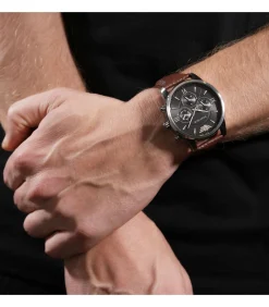 POLICE Chronograaf Avondale II brown Hot