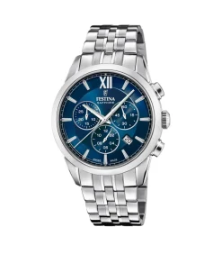 FESTINA Chronograaf Chrono Swiss Made blue Best