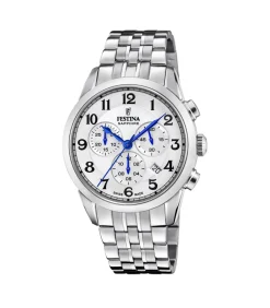 FESTINA Chronograaf Chrono Swiss Made white Online