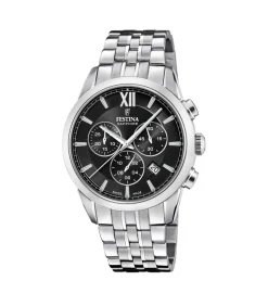 FESTINA Chronograaf Chrono Swiss Made black Online