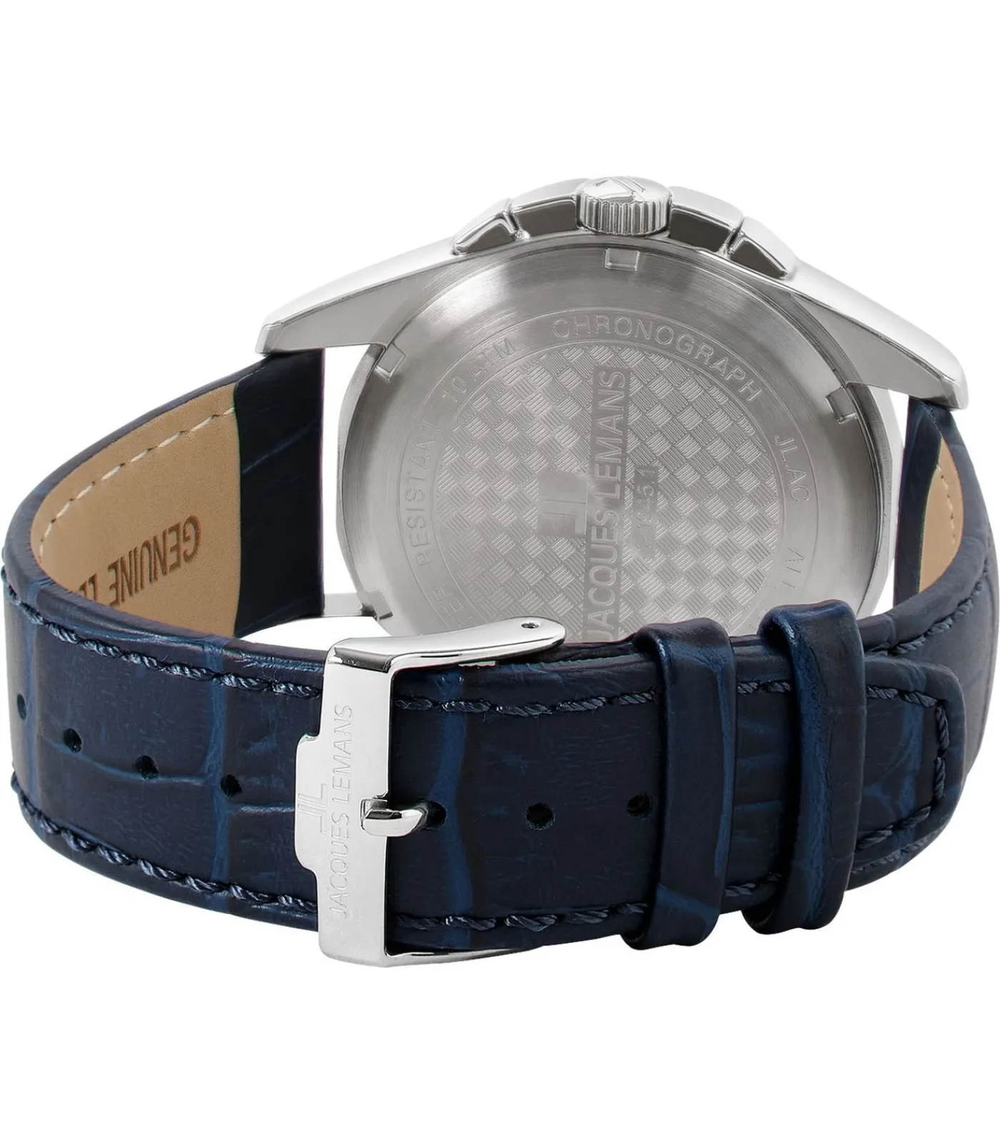 Jacques Lemans Chronograaf Derby blue Best