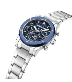 POLICE Chronograaf Knotty blue Outlet