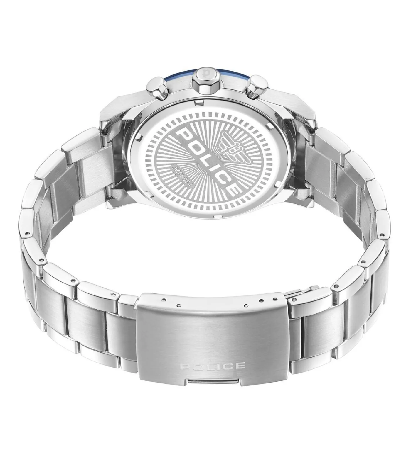 POLICE Chronograaf Knotty blue Outlet