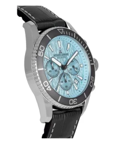 Jacques Lemans Chronograaf Liverpool Diver Blue - Grey blue/gray Outlet