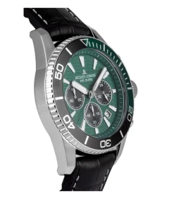 Jacques Lemans Chronograaf Liverpool Diver Green - Black green/black Outlet