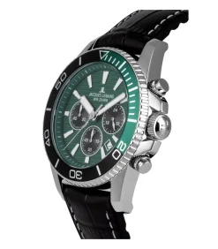 Jacques Lemans Chronograaf Liverpool Diver Green - Black green/black Outlet