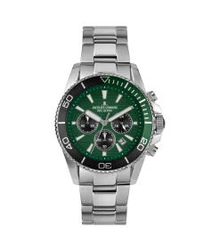 Jacques Lemans Chronograaf Liverpool Diver green Outlet