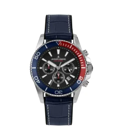 Jacques Lemans Chronograaf Liverpool Diver blue Discount