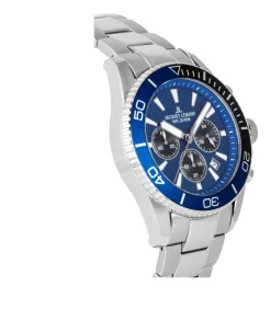 Jacques Lemans Chronograaf Liverpool Diver blue Clearance