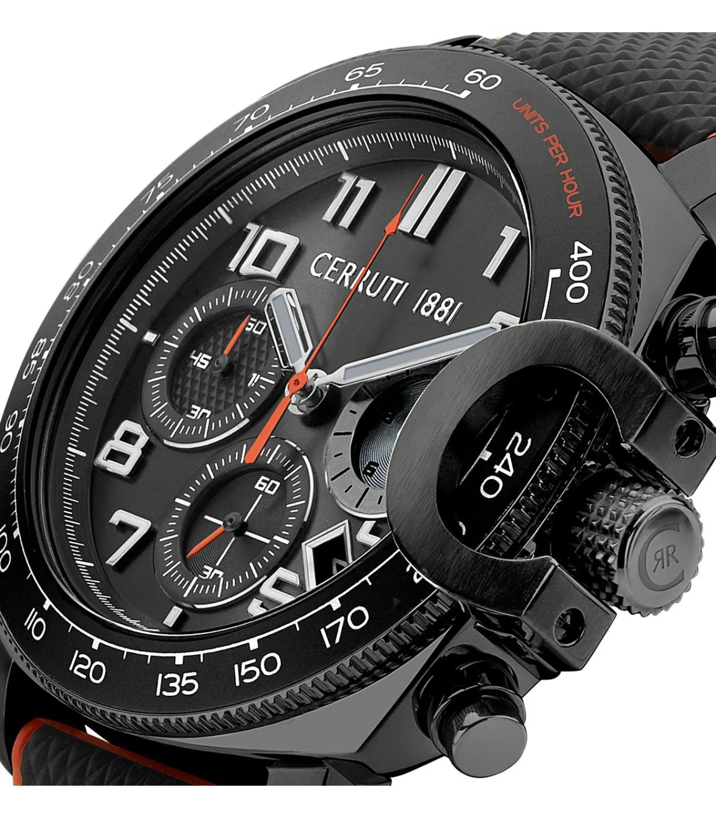 Cerruti 1881 Chronograaf Positano black Outlet