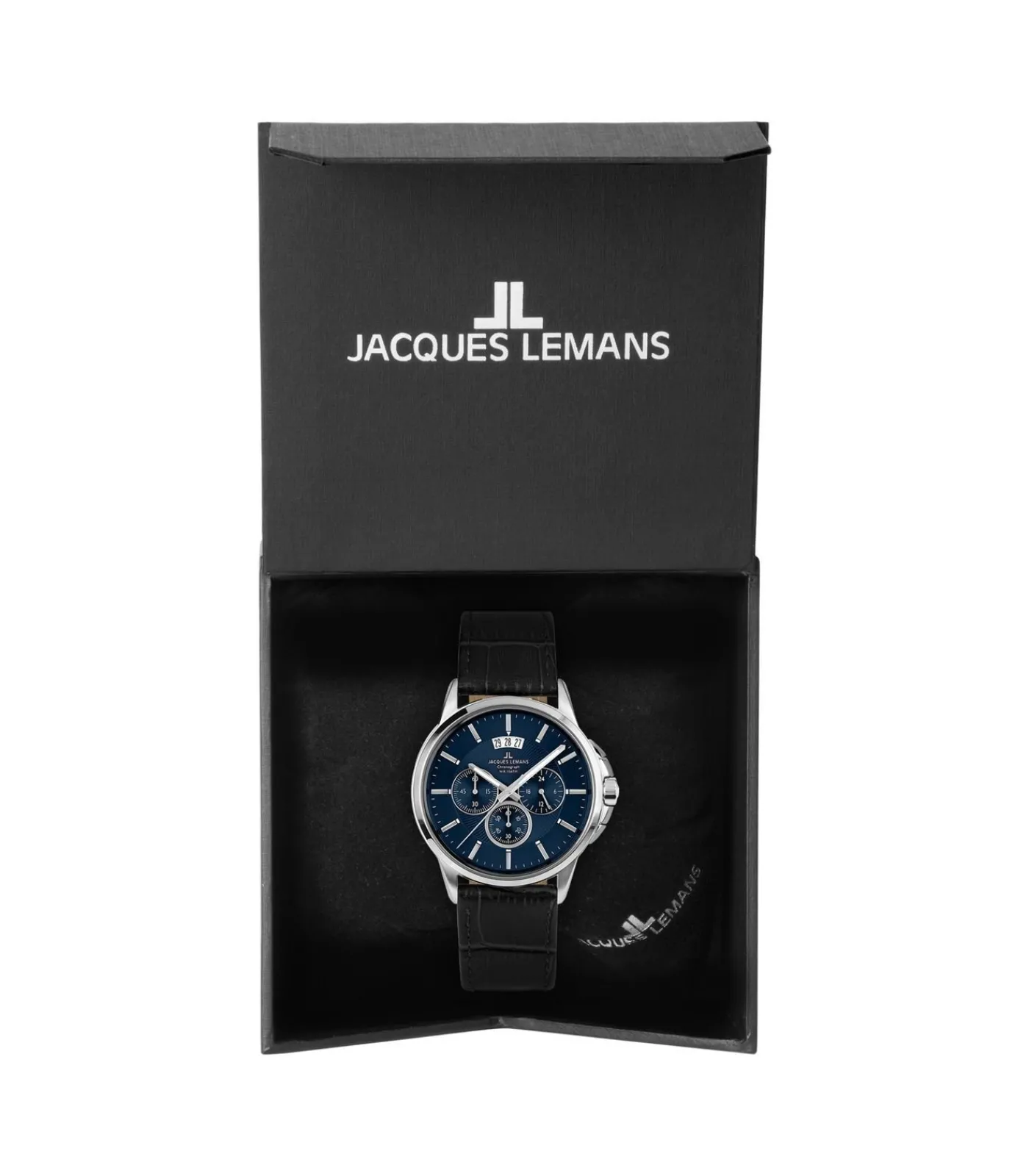 Jacques Lemans Chronograaf Sydney Blue - Black blue/black Best