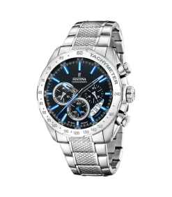 FESTINA Chronograaf Timeless Chronograph Black - Blue blue/black Best