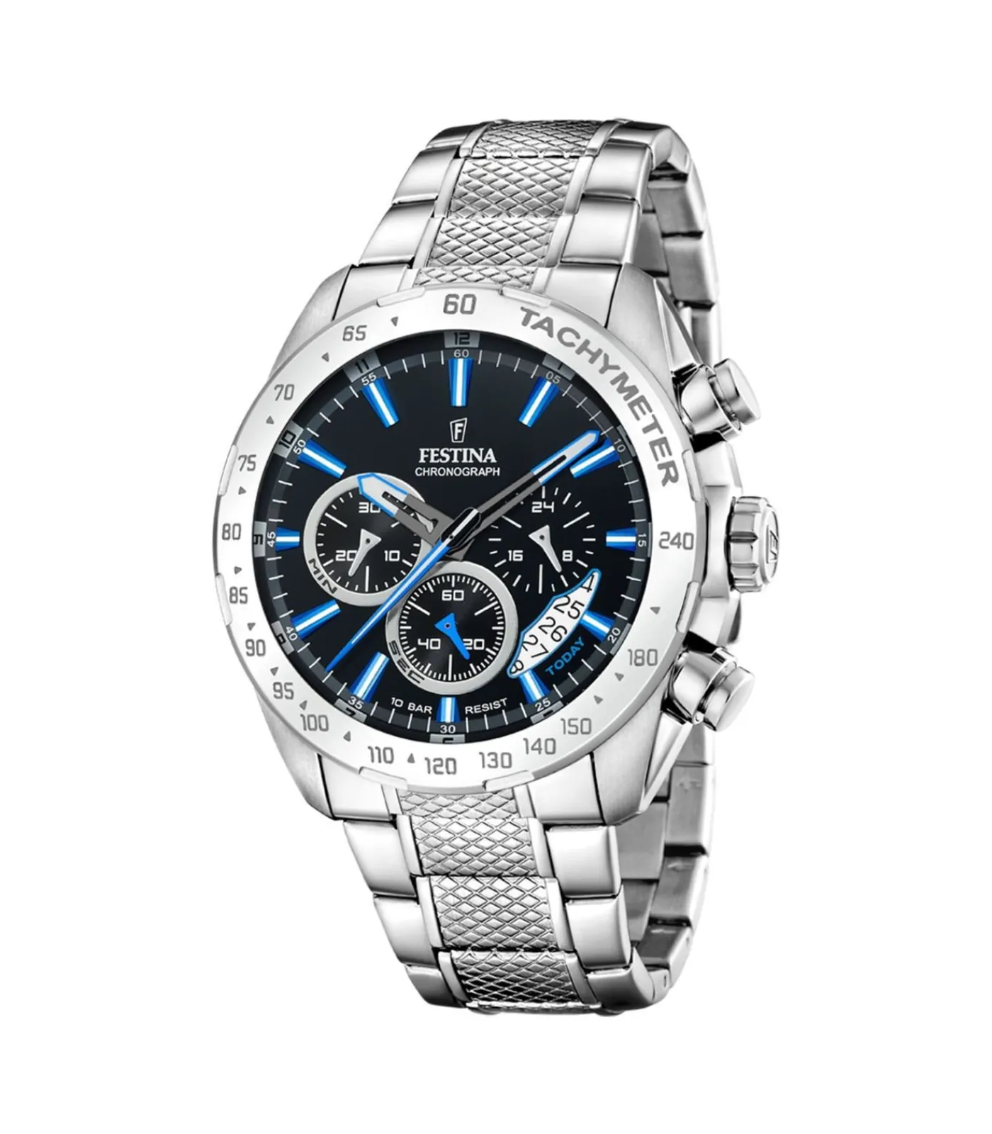 FESTINA Chronograaf Timeless Chronograph Black - Blue blue/black Best