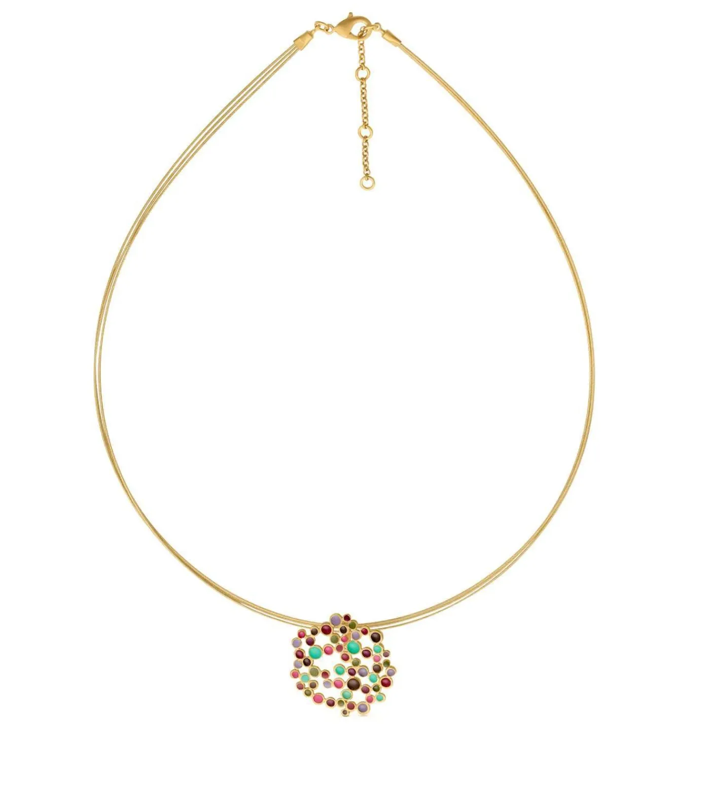 Joidart Collier doré Candy Colours Online