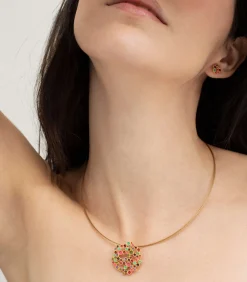Joidart Collier doré Candy Colours Online