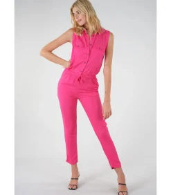 Deeluxe Combinaison pantalon couleur unie red Hot