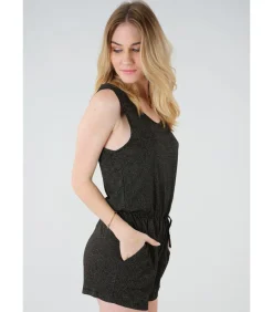 Deeluxe Combinaison short à rayures black Discount