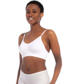 MAGIC Bodyfashion Comfort Bra With Spaghetti Straps white Clearance