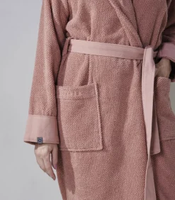 ESSENZA CONNECT ORGANIC UNI - Badjas pink Clearance