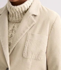 Marc O'Polo Corduroy blazer in de vorm van beige Best