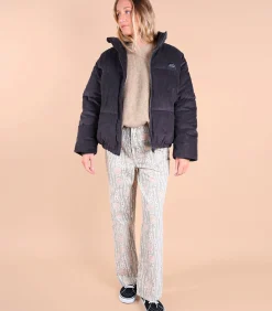 Oxbow Corduroy donsjack CORDUROY darkGrey Hot