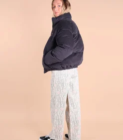 Oxbow Corduroy donsjack CORDUROY darkGrey Hot