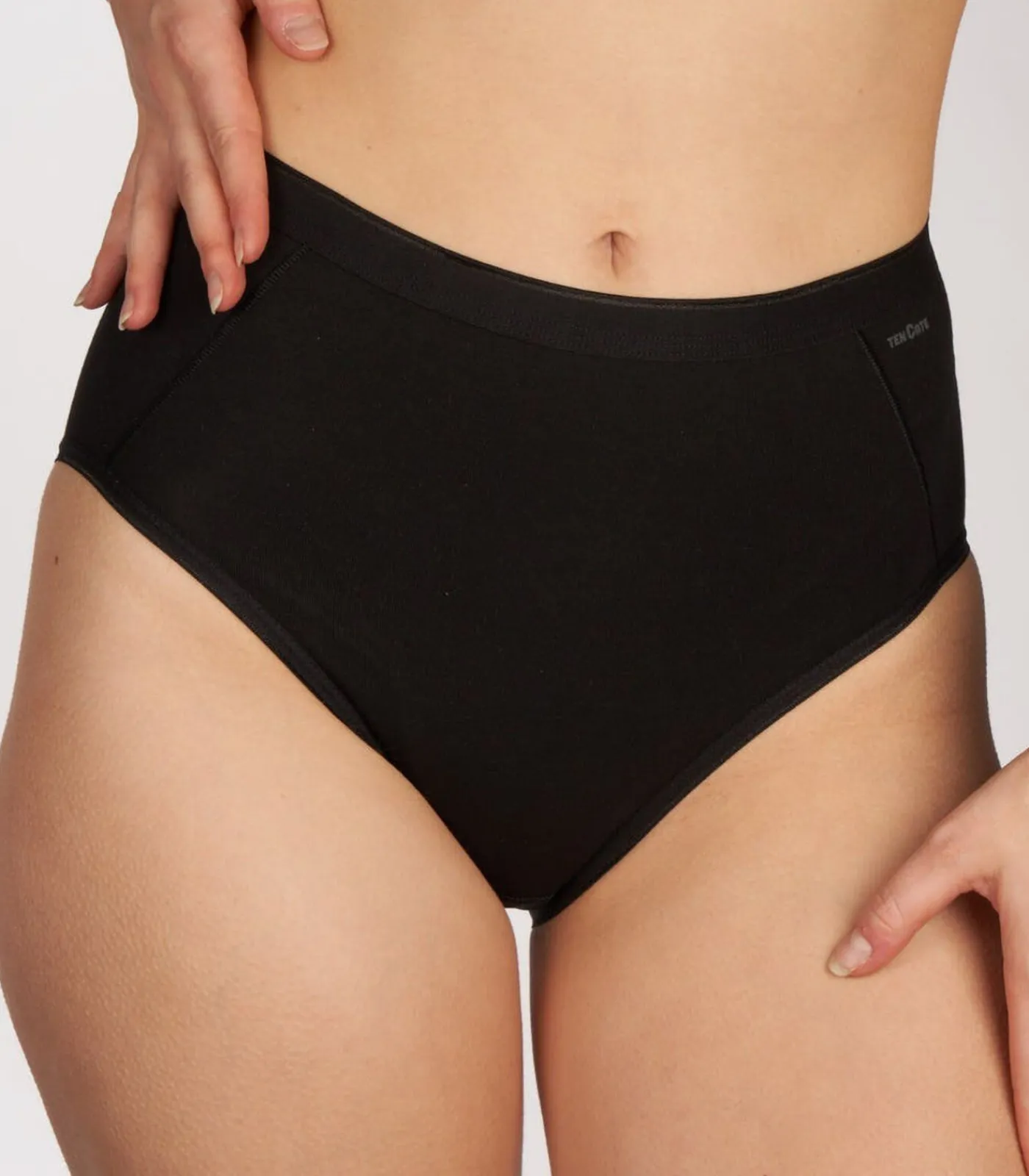 Ten Cate Corrigerend high leg slip - Basics shape - Hoog opgesneden shapewear slip black Clearance
