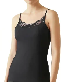 Ten Cate Corrigerend kanten hemd - Basics shape spaghetti top - Shapewear kanten onderhemd black Online