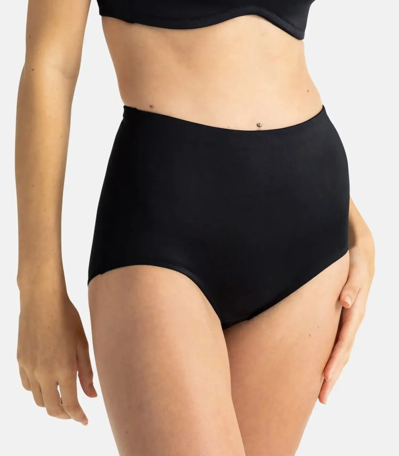 Dorina Corrigerend ondergoed slip - Sublime Sculpt - Medium Control - Shapewear tailleslip naadloos - Buik corrigerend black Discount