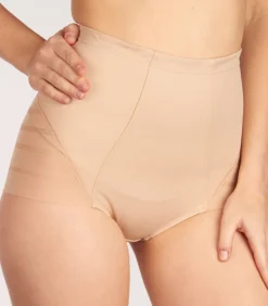 DIM corrigerende highwaist slip diam's control high waist panty skin beige Outlet