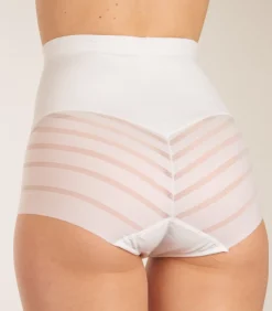 DIM corrigerende highwaist slip diam's control high waist panty white New