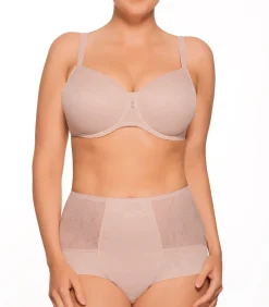 Ulla Dessous Corrigerende slip met hoge taille Alice beige Clearance