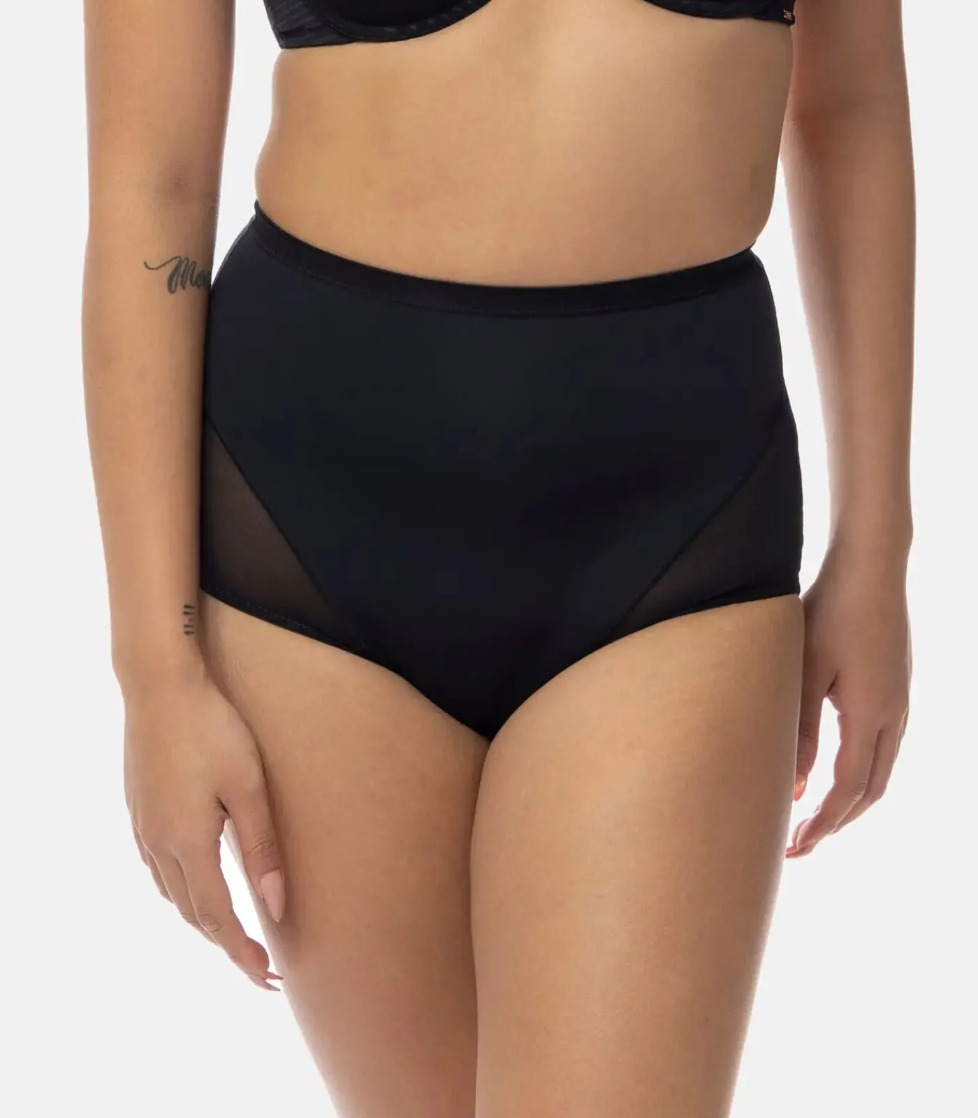 Dorina Corrigerende taille slip dames - Medium Control - Buik corrigerende naadloze shapewear black Hot