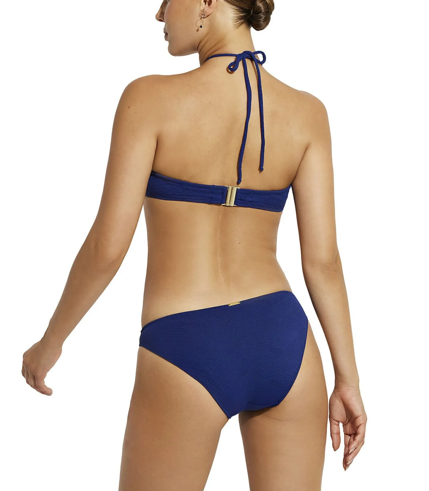 SELMARK Cosmopolitan laag uitgesneden zwemkleding slip blue Clearance
