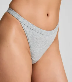 Hunkemöller Cotton Thong gray Hot