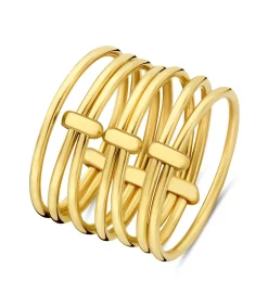 Isabel Bernard Cour d'Honneur Ring Goud IB330104-50 gold New
