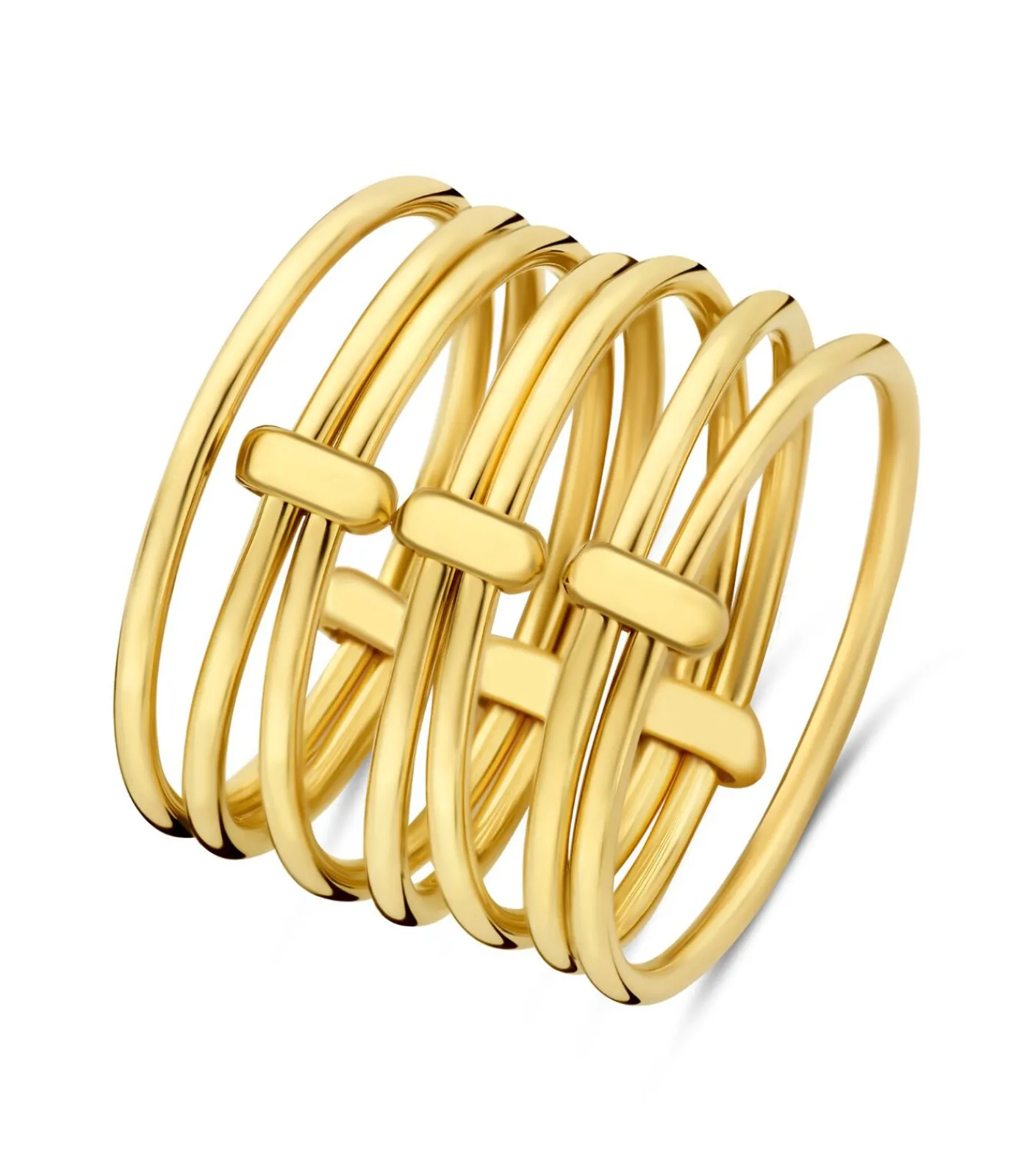 Isabel Bernard Cour d'Honneur Ring Goud IB330104-50 gold New