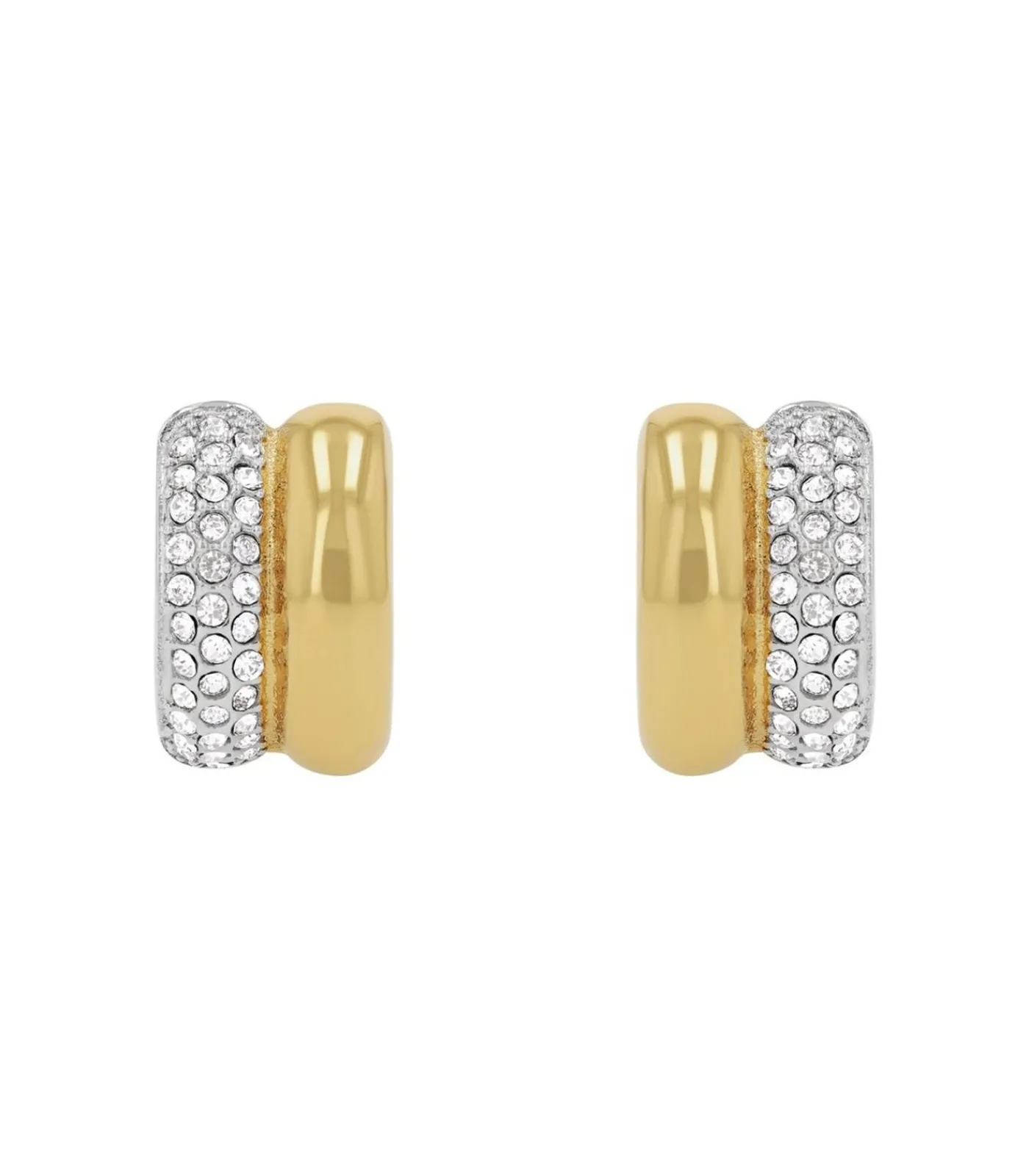 JOOP! Creole voor dames, roestvrij staal, zirkonia gold/silver Best
