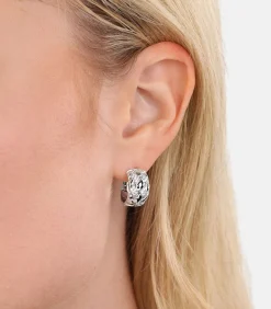 JOOP! Creole voor dames, zilver 925, zirkonia silver Discount