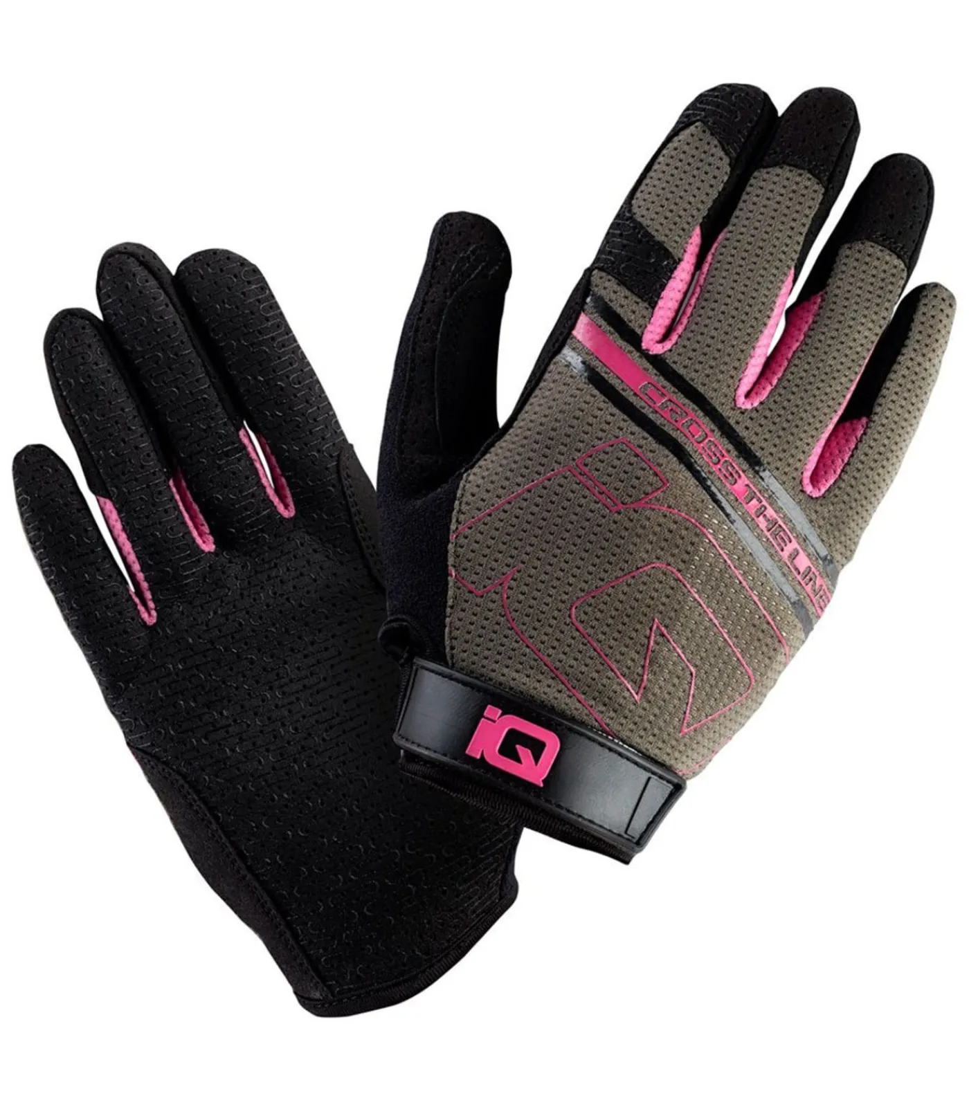 IQ CROSSI - Handschoenen - Zwart black Discount