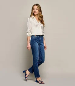 Mart Visser Daisy Denim Jeans Medium Blauw Denim blueJeans Clearance