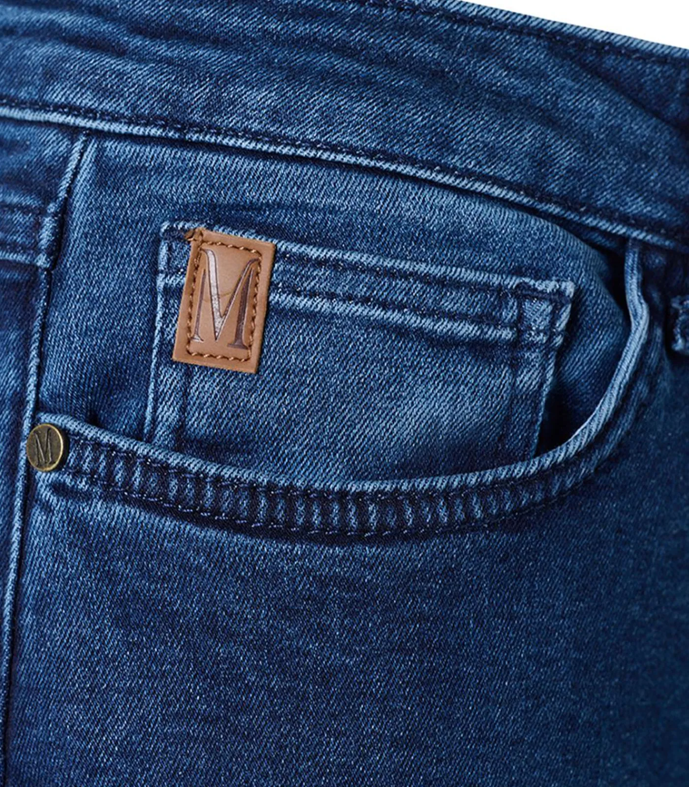 Mart Visser Daisy Denim Jeans Medium Blauw Denim blueJeans Clearance