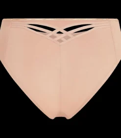 Marlies Dekkers Dame de paris 8 cm brazilian slip glossy XL camel Best