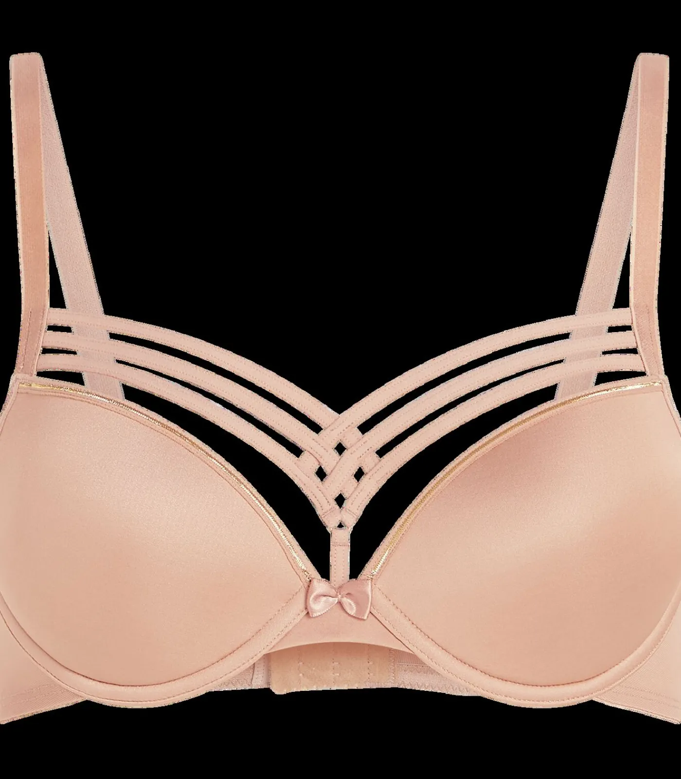 Marlies Dekkers Dame de paris push up bh glossy 70A camel New