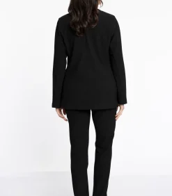 YOEK Dames Blazer met knoopsluiting black Best