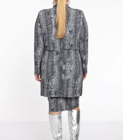 YOEK Dames Blazer met knoopsluiting gray Outlet