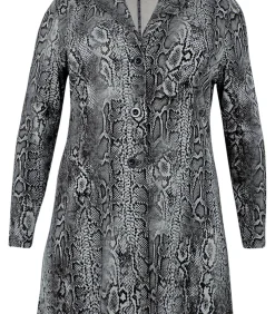 YOEK Dames Blazer met knoopsluiting gray Outlet
