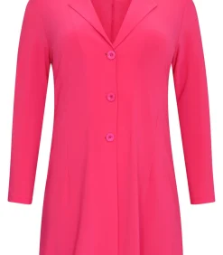 YOEK Dames Blazer met lange mouwen pink Best
